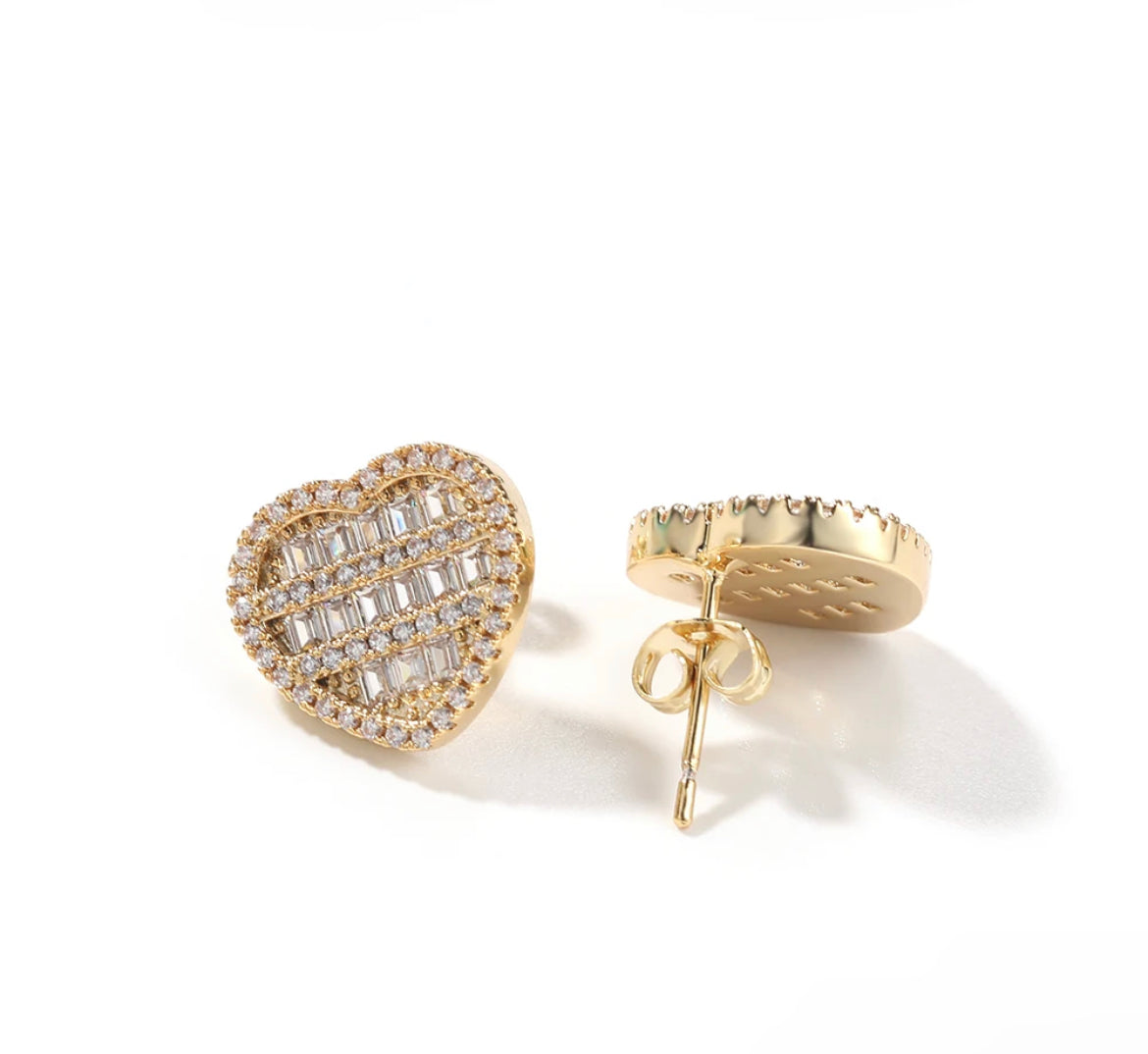 Gold - Icy Lover Girl Earrings ๐๐