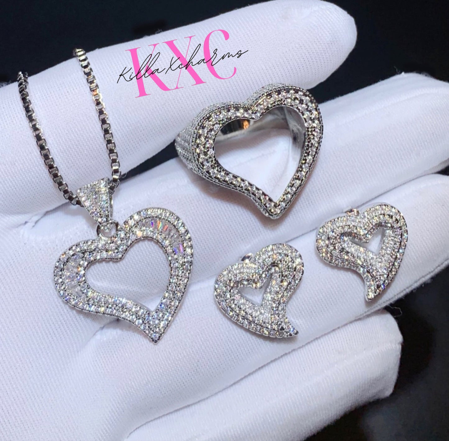 Lover Girl Set Silver ๐๐